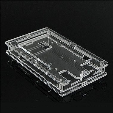 Case para Arduino Mega R3 em Acrílico Transparente