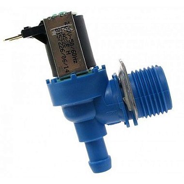 Válvula Solenoide de Entrada de Água - 90° 3/4" x Mangueira 3/8 220V - Nascimetal