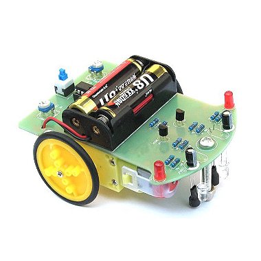 Kit Robô Seguidor de Linha 2 Rodas - DIY