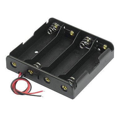 Suporte para 4 Baterias 18650