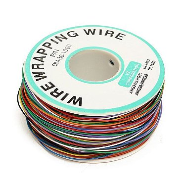 Fio Wire Wrap 120m 30AWG - 8 Cores