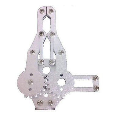 Garra Robótica Metálica para Servos MG995 e MG996