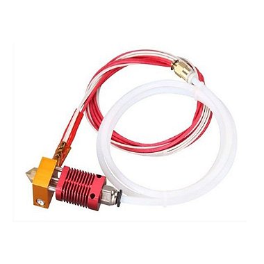 Kit Hotend 12V Extrusora MK8 Ender Bico 0.4mm 1.75mm
