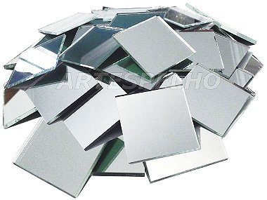 Pastilhas de espelho de vidro para artesanatos