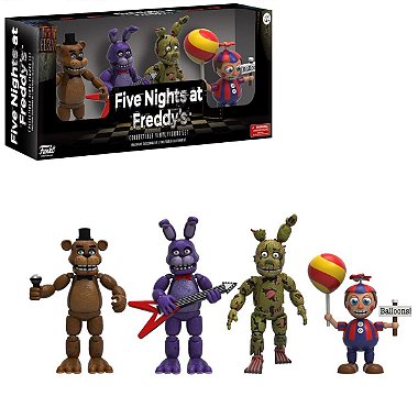  Funko Five Nights at Freddy's 4 Figure Pack(2 Set), 2 : Toys &  Games