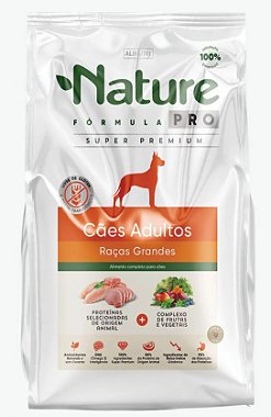 Ração Nature Pró Super Premium Adulto Raças Grandes kg na Loja Rancho Pet e com