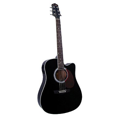 Violão Folk Di Giorgio Genesis Black