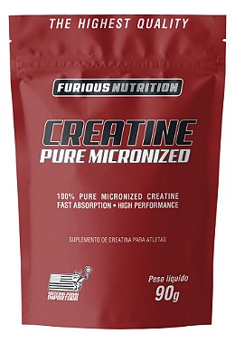  Creatine Pure Micronized Furious Nutrition refil 90 g 