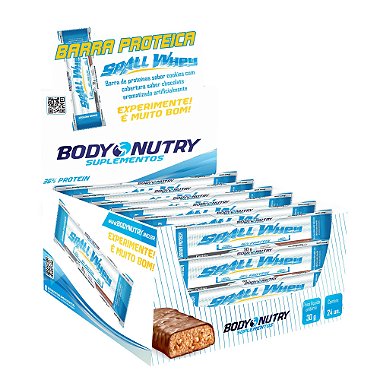  Barras de proteínas Spall Whey Body Nutry 24 unidades de 30 g 