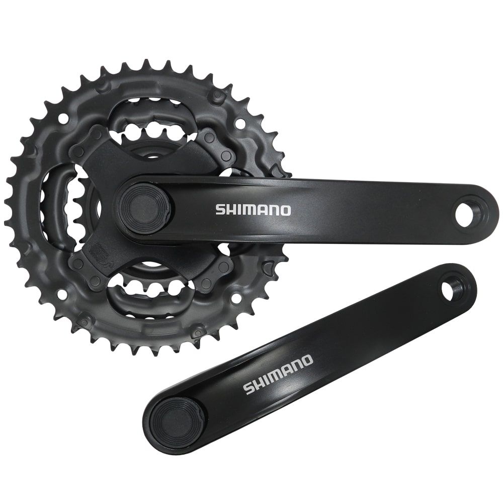 Pedivela SHIMANO Tourney FC-TY301 42x34x24 6-7-8v Preto - Azupa Store