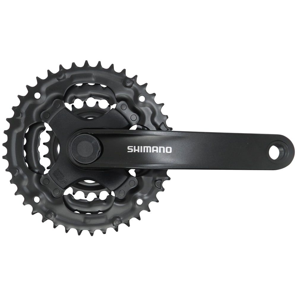 Pedivela SHIMANO Tourney FC-TY301 42x34x24 6-7-8v Preto - Azupa Store