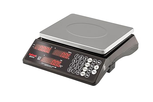 Balança Digital para Comércio 33kg – Pesadora, Computadora de Preços e Contadora de Peças