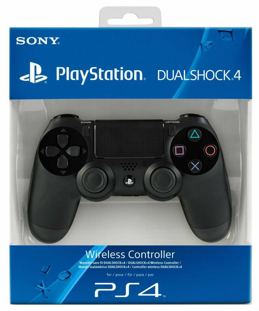 SONY PS4コントローラー Controle PS4 Dualshock 4 Preto - Sem Fio - ZEUS GAMES - A única
