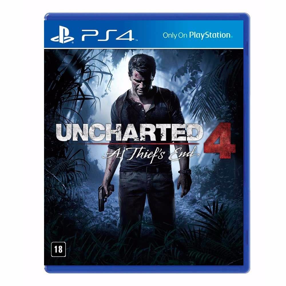 Jogo Uncharted 4: A Thief's End (Seminovo) - PS4 - ZEUS GAMES - A
