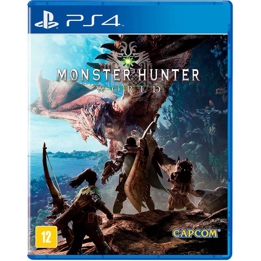 PS4本体＋MOSTERHUTERWORLD＋Rainbow6siege Monster Hunter World (Seminovo) - PS4 - ZEUS GAMES - A única loja