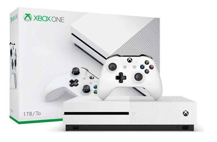 スマホアクセサリー xbox one s 1tb Console Xbox One S 1 Tera 1 Tb - Microsoft - (Seminovo) - ZEUS