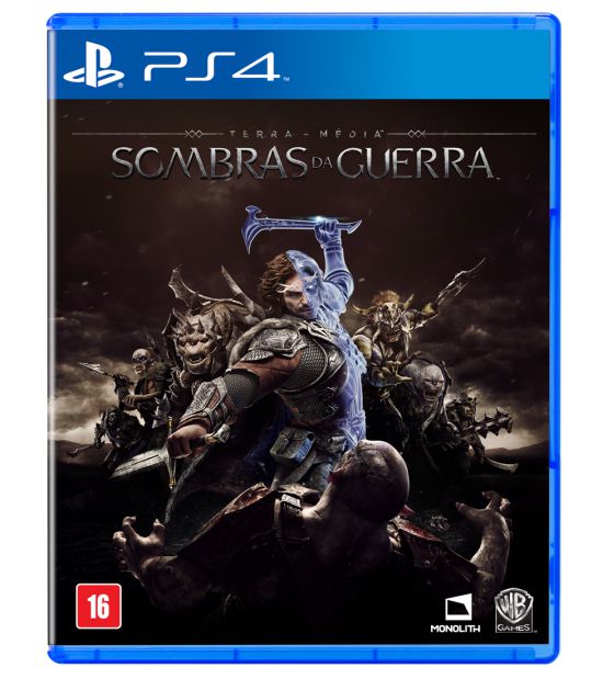 Sombras da Guerra Terra Média (Seminovo) - PS4 - ZEUS GAMES - A