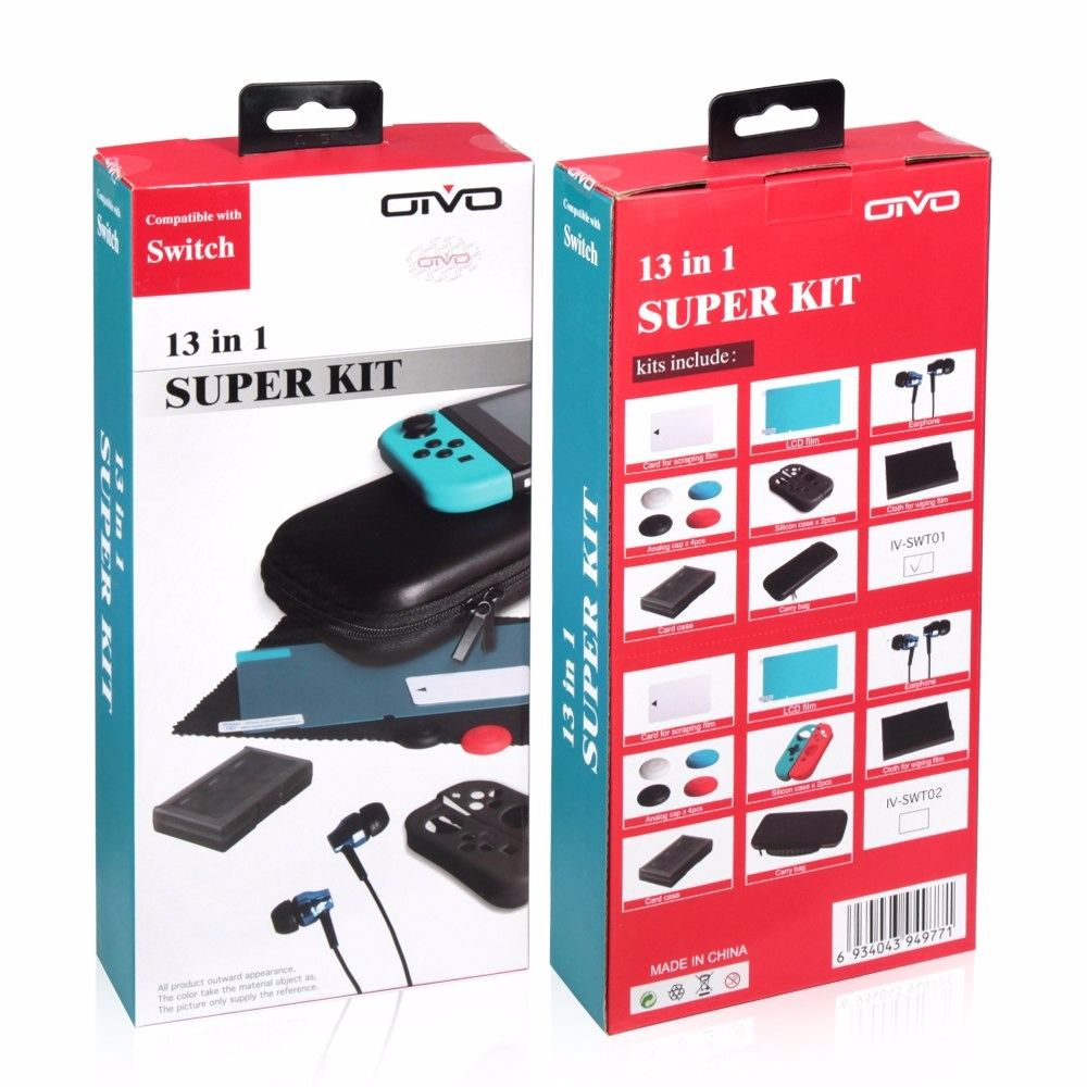 Kit Acessórios 13 Em 1 - Nintendo Switch - ZEUS GAMES - A única