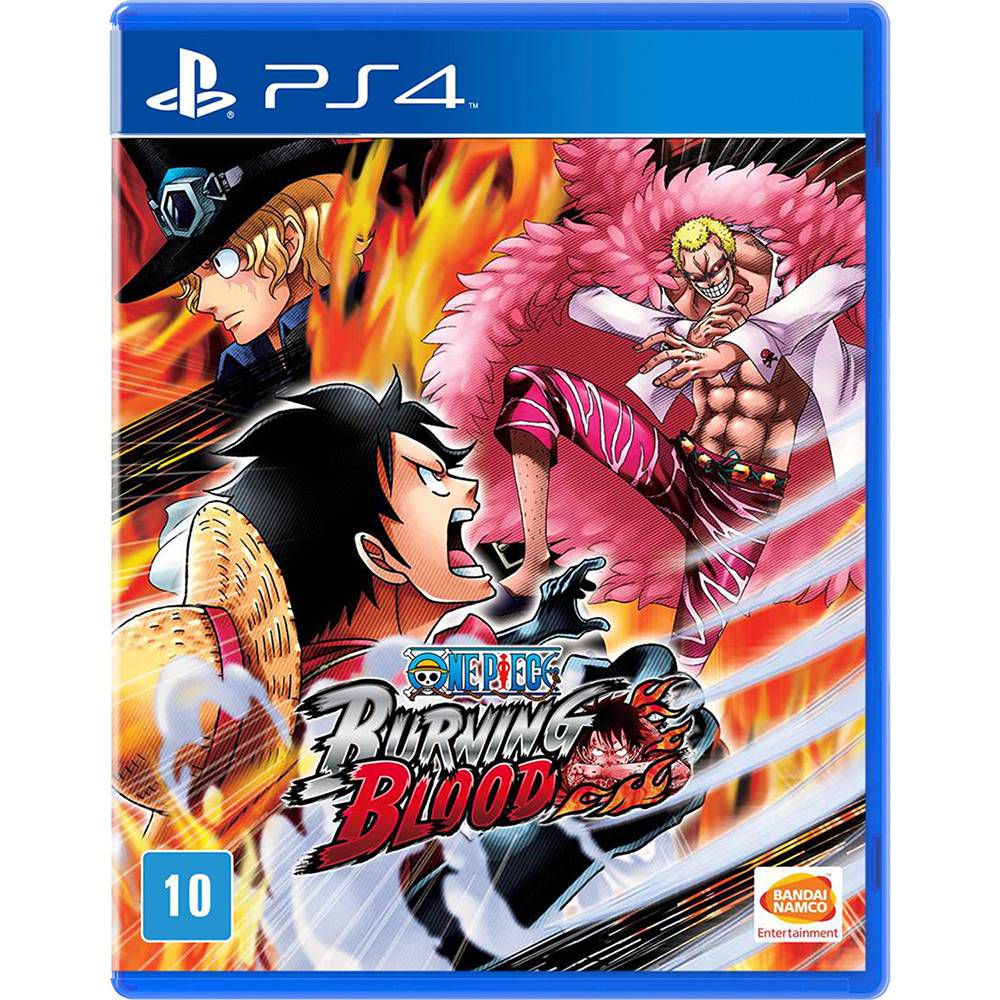 One Piece - Burning Blood (Seminovo) - PS4 - ZEUS GAMES - A única