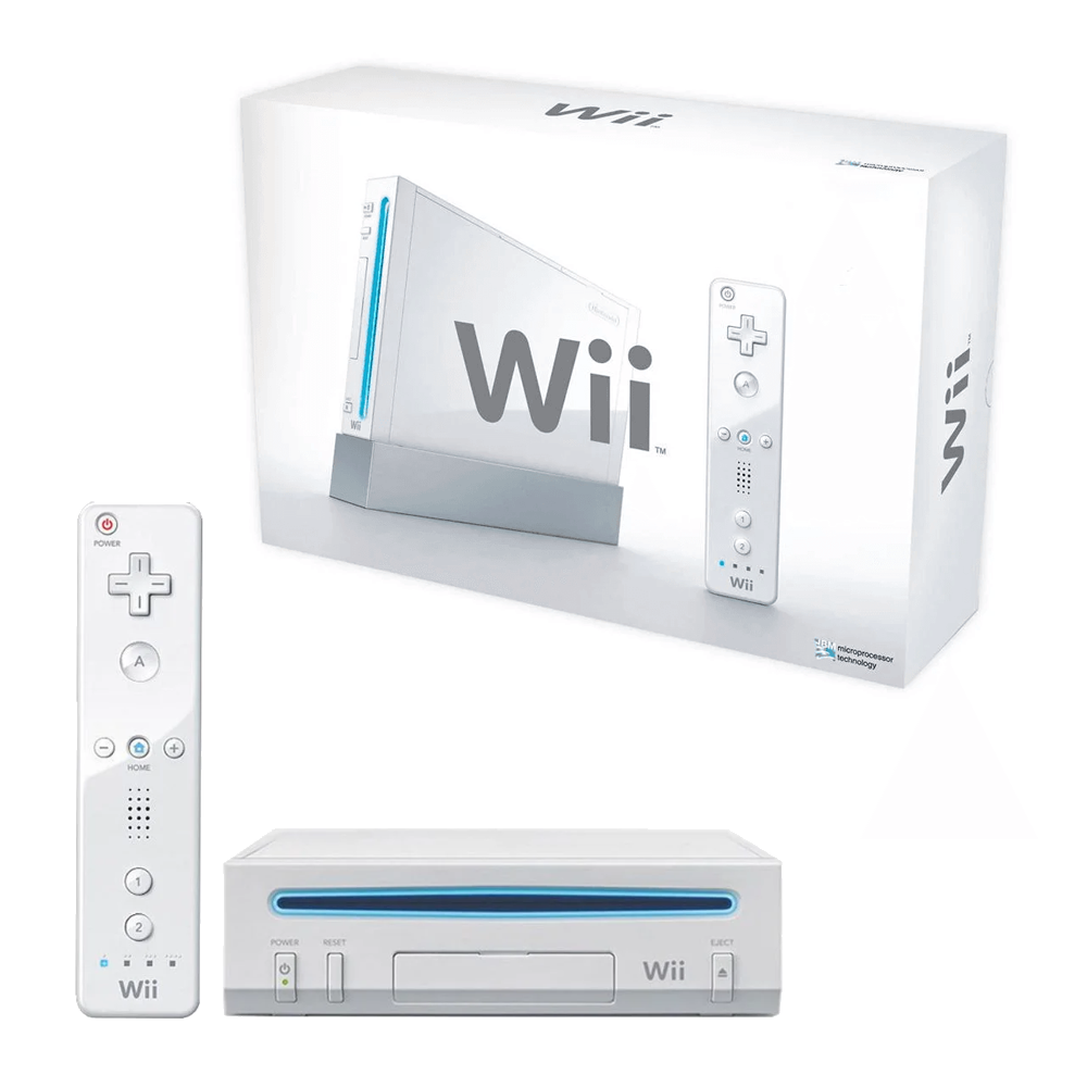 Console Nintendo Wii Branco Destravado Com mais de 30 Jogos Na
