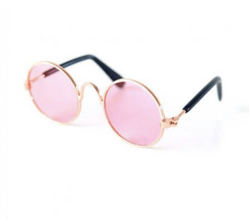 Gato de oculos rosa Clearance
