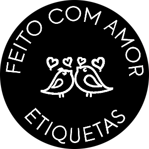 Feito com Amor Etiquetas