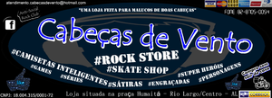 Cabeças de Vento Rock Store