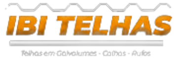 Ibi Telhas Sanduiche, Termoacusticas, Calhas, Rufos | IBI Telhas Galvalume