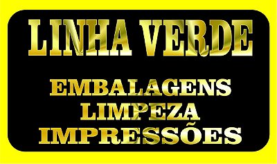 EMBALAGENS LINHA VERDE