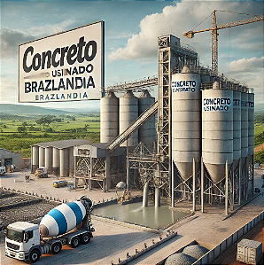 CONCRETO USINADO BRAZLÂNDIA - WHATSAPP - 61-99266-2168