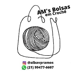 AM's Bolsas em crochê 