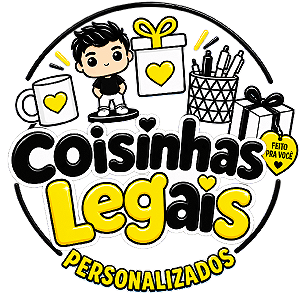 Coisinhas legais personalizados 