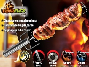 Espeto flex garra longa