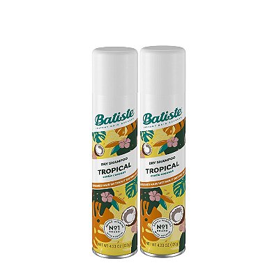 Kit Shampoo a Seco Batiste Tropical, 120g (com 2 unids)