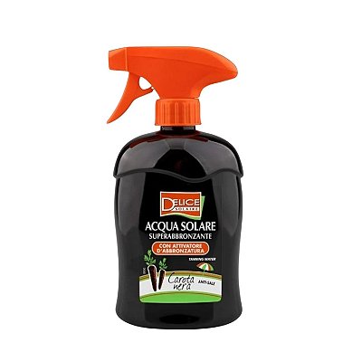 Água Bronzeadora Acqua Solare Delice Solaire Bronzeador Carota Nera - 500ml