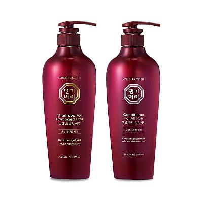 Kit Shampoo e Condicionador Daeng Gi Meo Ri Damage Hair - 500ml (2 unidades)