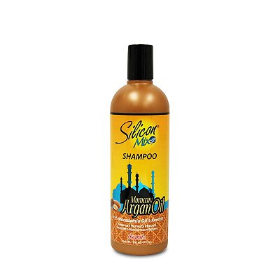 Shampoo Nutritivo Silicon Mix Moroccan Argan Oil - 473ml