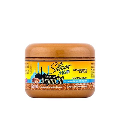 Máscara de Tratamento Capilar Intensivo Silicon Mix Moroccan Argan Oil - 225g