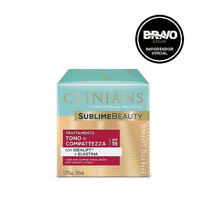 Creme Facial Clinians Sublime Beauty Lifting Tone & Firmness FPS 15 - 50ml