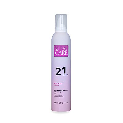 Hair Mousse Vital Care Mega Hold 21h - 340g