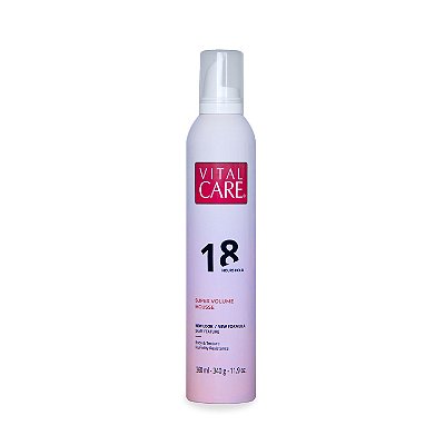 Hair Mousse Vital Care Super Volume 18h - 340g