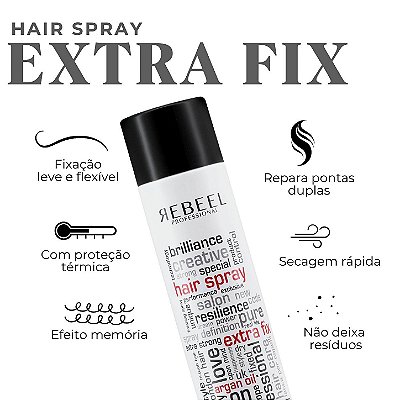 Hair Spray Rebeel Extra Fix - 500 ml