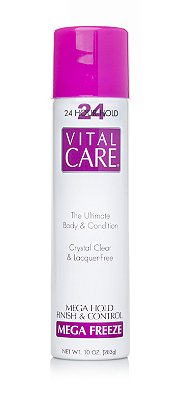 Vital Care Hair Spray Super Firm Shape and Shine 18h Hour 283g C/2