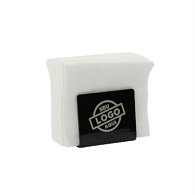 Conjunto com 10 Porta Guardanapos Personalizados em Acrílico