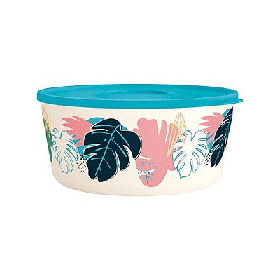 Tupperware Tigela Ilúmina Folhas Tropicais 4,3 litros