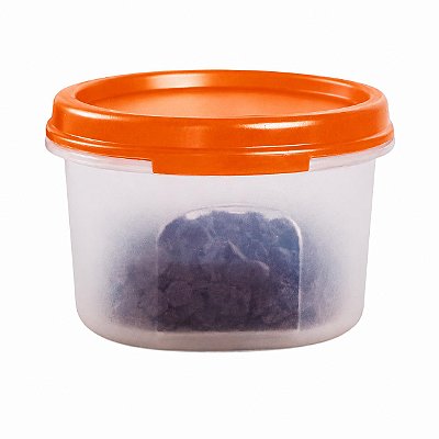 Tupperware Modular Redondo 1 Laranja 200ml
