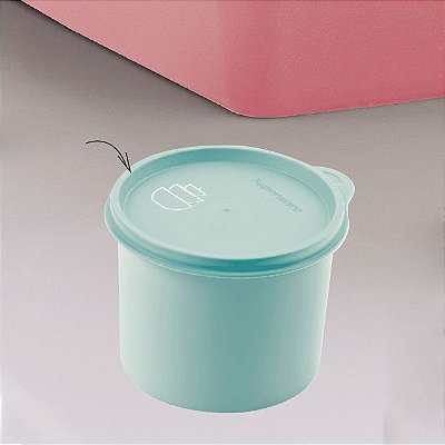 Tupperware Redondinha Quebra de Records Verde Mint