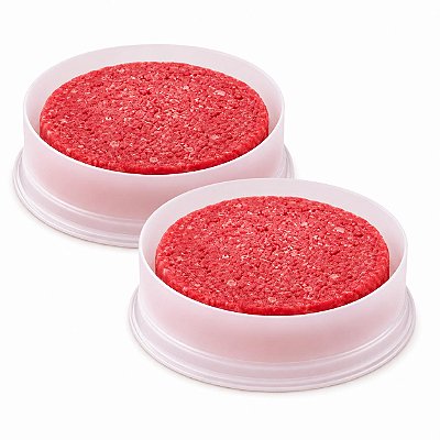 Kit Tupperware Forma Burguer Express Avulsa 2 peças