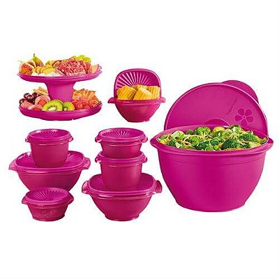 Tupperware PDA 11/2021 Sensação kit 9 peças