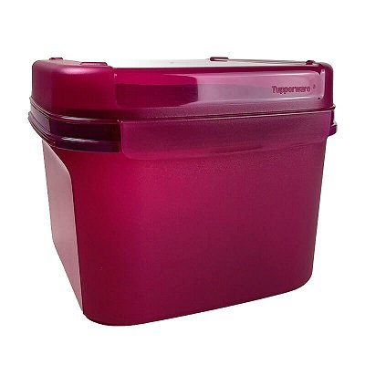 Tupperware Modular Quadrado Classic 2,6 litros Vinho